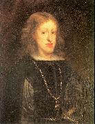 Miranda, Juan Carreno de Portrait of Charles II Norge oil painting reproduction